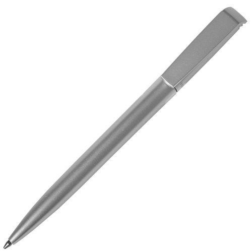 Ручка шариковая Flip Silver, серебристый металлик