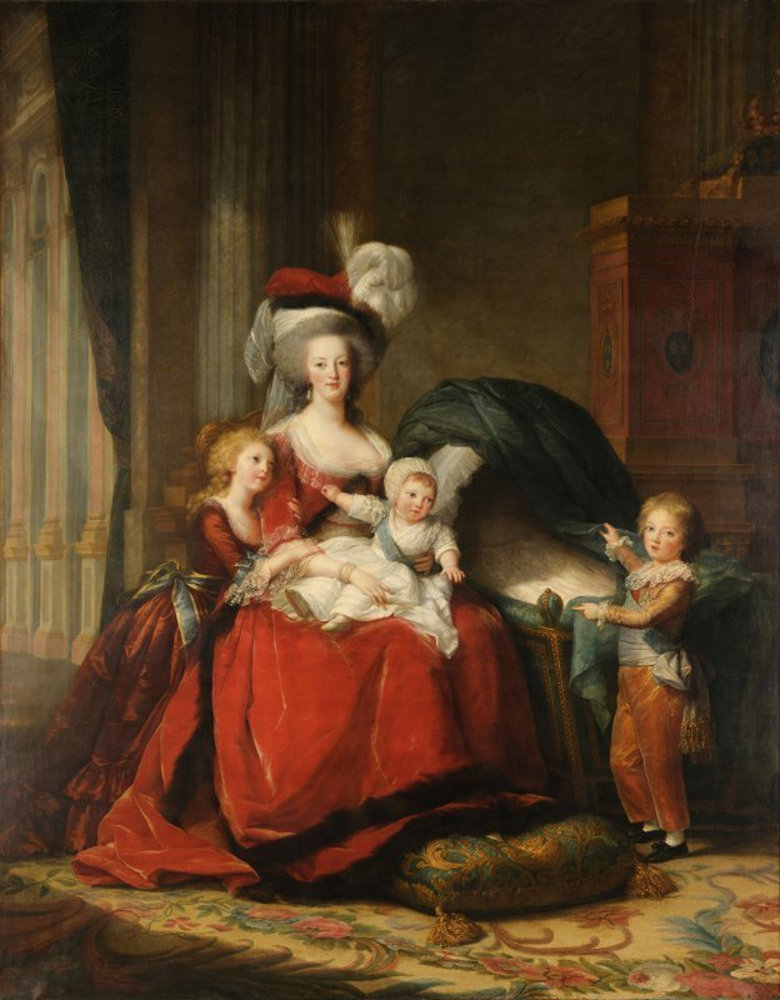 Louise Elisabeth Vigée-Lebrun - Marie-Antoinette de Lorraine-Habsbourg, reine de France et ses enfan