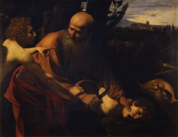 Caravaggio - Sacrificio di Isacco